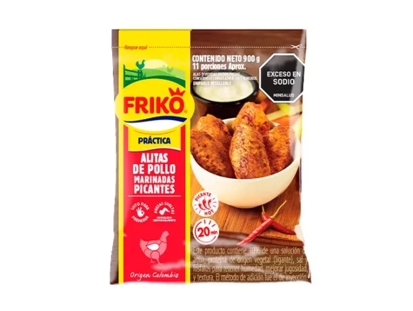 Alitas De Pollo Picantes Friko X 900 GR