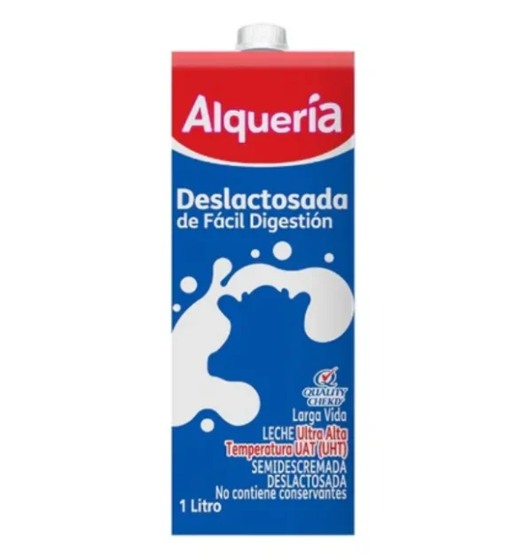 Leche Deslactosada Caja Alqueria X 1L