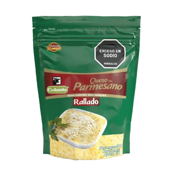 Queso Parmessano Colanta x 500 GR