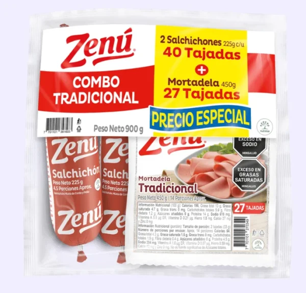 Super Combo Tradicional Zenu X 950 GR