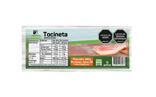 Tocineta Seleccionada Colanta x 225 GR