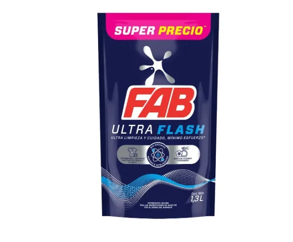 Detergente Liquido Fab X 1300 ML