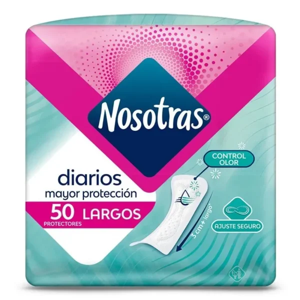 PROTECTORES NOSOTRAS DIARIOS X 50 UND