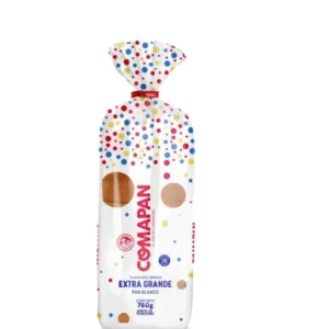 Pan Blanco Tajado Extra Grande Comapan X 750g