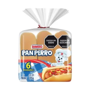 Pan Perro Bimbo X 6 Und