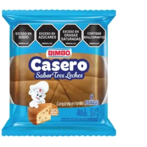 Ponqué Casero Sabor Tres Lechess Bimbo X 220g