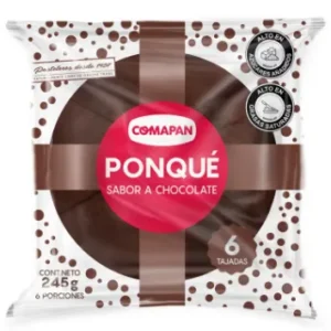 Ponqué Sabor A Chocolate Comapan X 245g