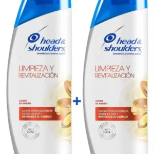 Shampoo Aceite De Argan H&S X 2und