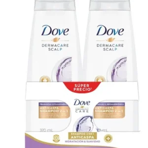Shampoo Dove 2 En 1 X 370 Ml