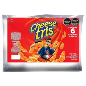 CHEESE TRIS QUESO X42G X6UND